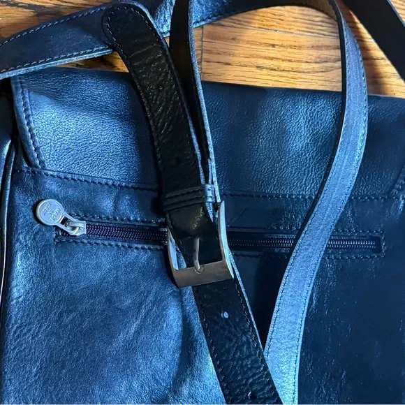 Genuine Leather Made in Italy Messenger Bag
